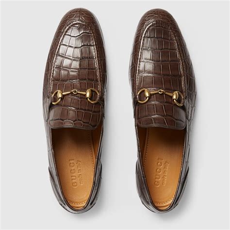 gucci alligator shoes|gucci jordaan crocodile loafers.